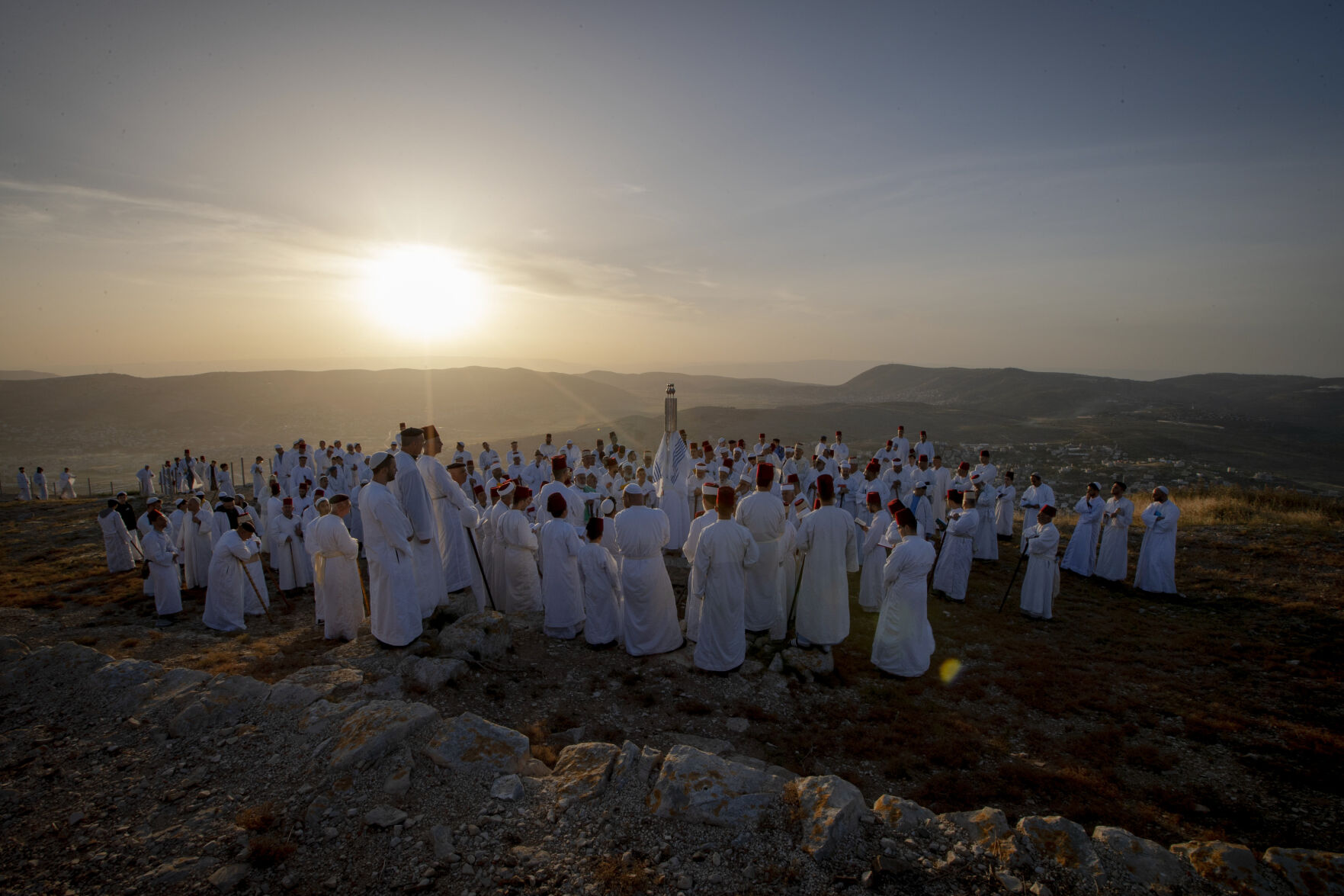 APTOPIX Israel Palestinians Samaritans Passover
